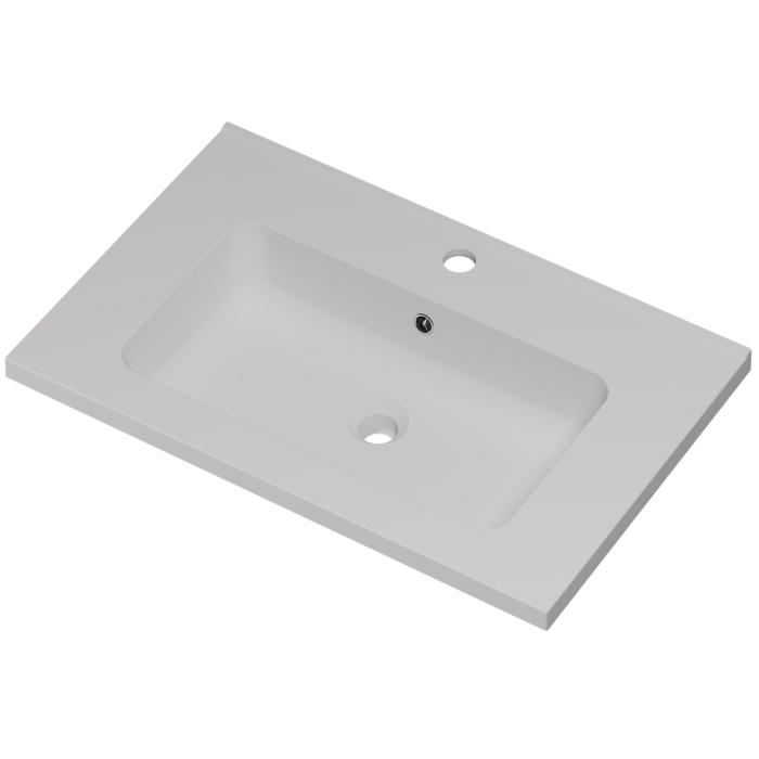 Раковина глянцевая врезная Amidicon Rodeo 70 700х450 из литого камня