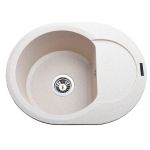 Мойка гранитная Bretta Round 600х470х220  песчаный