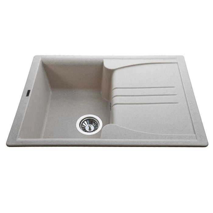 Мойка гранитная Bretta Niapoli 680х500х190 песчаный