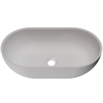 Раковина матова накладна Amidicon Savanna 56 560х320 з литого каменю