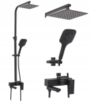 Душова система Rea Fort чорний