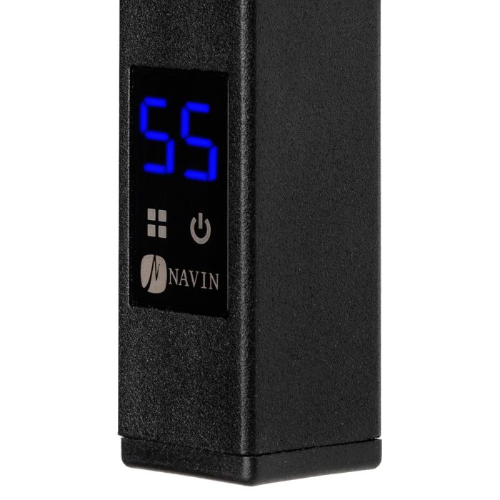 Полотенцесушитель электрический Navin Ellipse 500х1000 правый черный 12-245053-5010