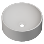 Раковина матова накладна Amidicon Sfera 43 з литого каменю