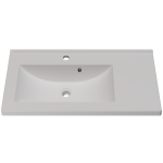 Раковина матовая врезная Amidicon Techno 80 800х450 из литого камня