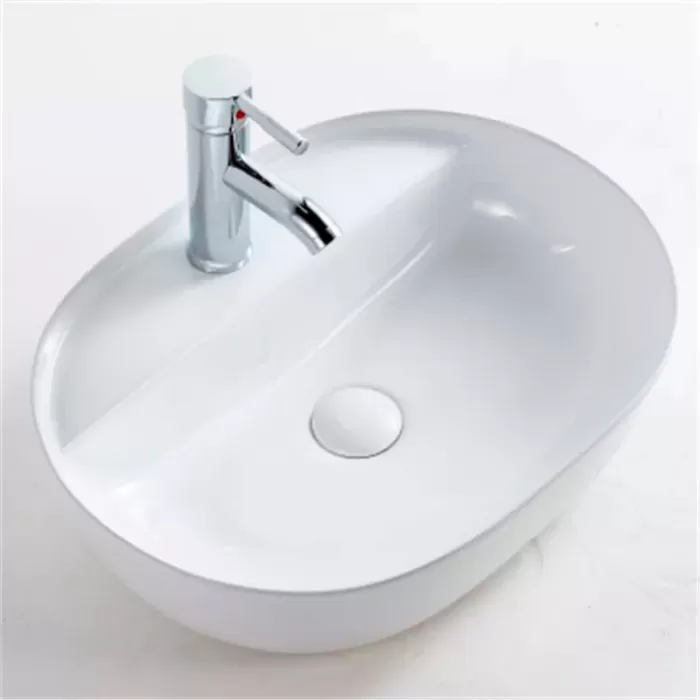 Раковина накладная Dusel Torino 510161W 510х390х140 белый