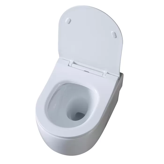 Унитаз подвесной Dusel Vortex DWHT10201230R с сиденьем Soft Close дюропласт