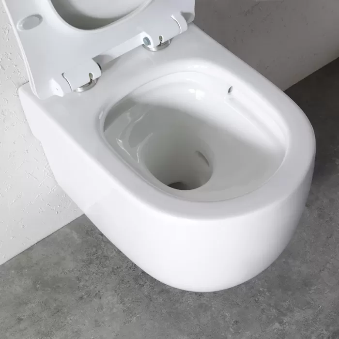 Унитаз подвесной Dusel Vortex DWHT10201230R с сиденьем Soft Close дюропласт