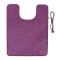 Килимок з підігрівом для туалету Теплик 55x70 см з термоізоляцією Комфорт фіолетовий