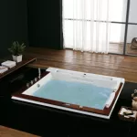 Гидромассажная ванна Golston G-U2607A встроенная, 190х158х77