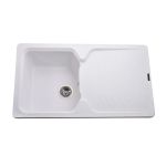 Мойка гранитная Bretta Teca 860х500х190  белый