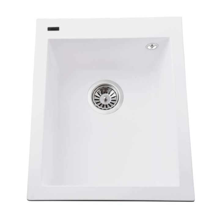 Мойка гранитная Bretta Quadro 500х410х200 белый