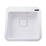 Мойка гранитная Bretta Victoria 510х510х190  белый