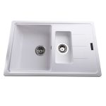 Мийка гранітна  Bretta Bretta 780х500х190  білий