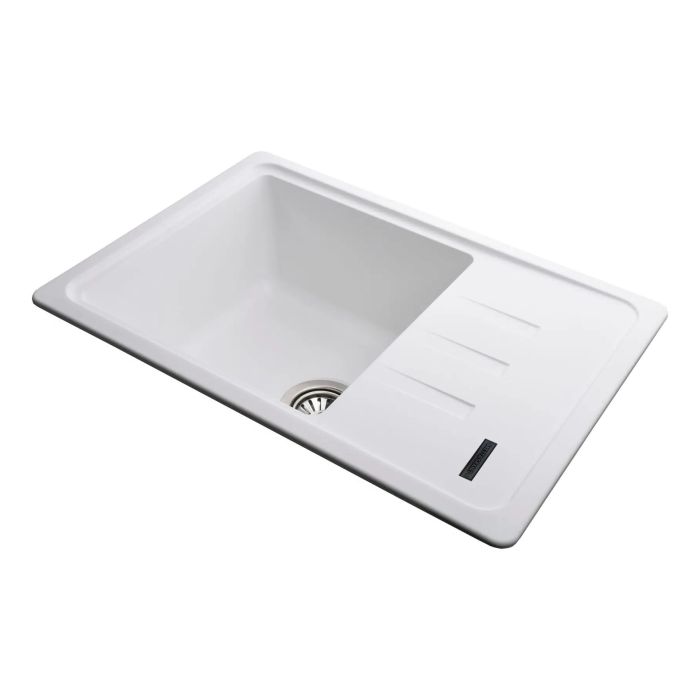 Мойка гранитная Bretta Compact 620х435х200  белый
