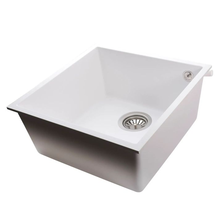 Мойка гранитная Bretta Maccan 440х440х190  белый