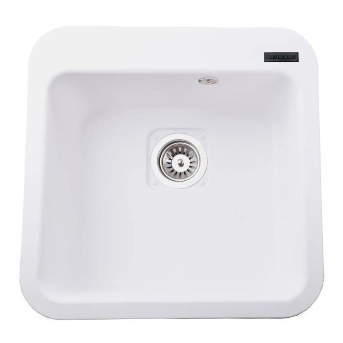 Мойка гранитная Bretta Victoria 510х510х190  белый
