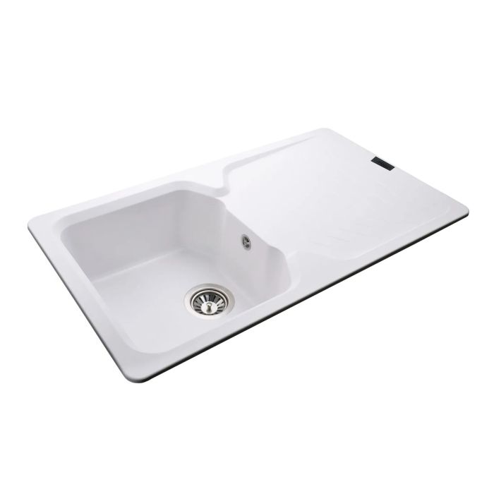 Мойка гранитная Bretta Teca 860х500х190  белый