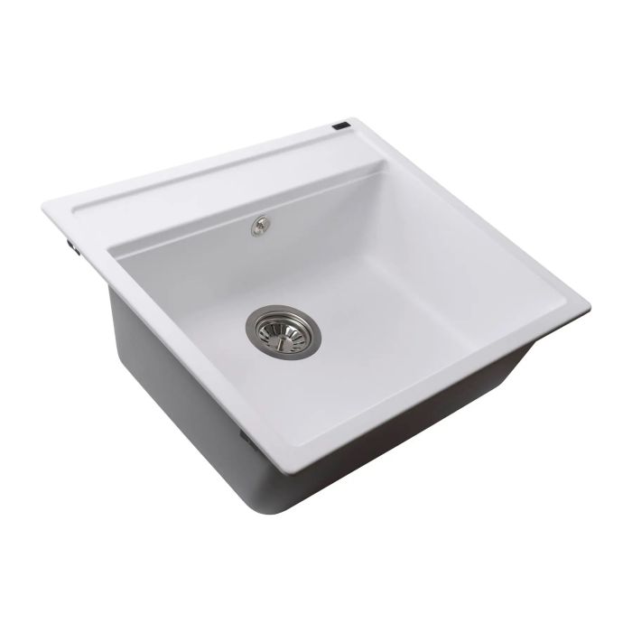 Мийка гранітна  Bretta Universal 570х510х190 білий