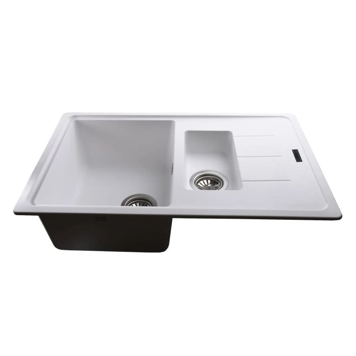 Мойка гранитная Bretta Bretta 780х500х190  белый