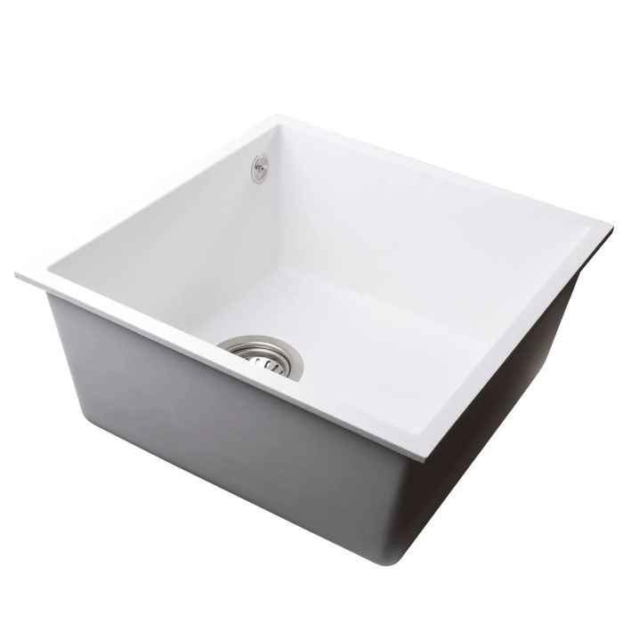 Мойка гранитная Bretta Maccan 440х440х190  белый