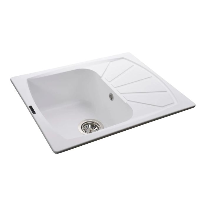 Мойка гранитная Bretta Tera 610х500х204  белый