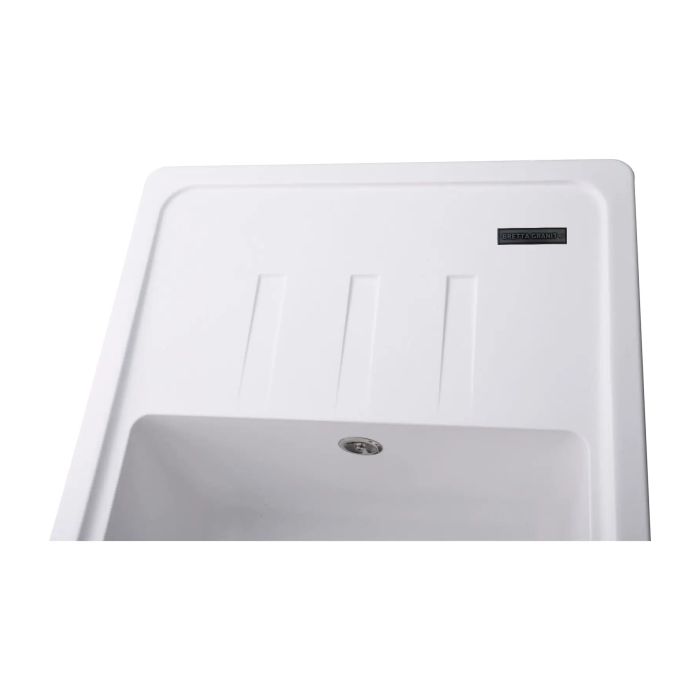 Мойка гранитная Bretta Compact 620х435х200  белый