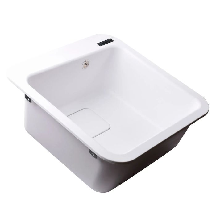 Мойка гранитная Bretta Victoria 510х510х190  белый